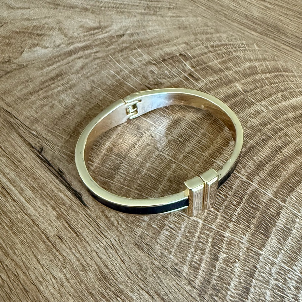 Gold and Black Women's Bracelet